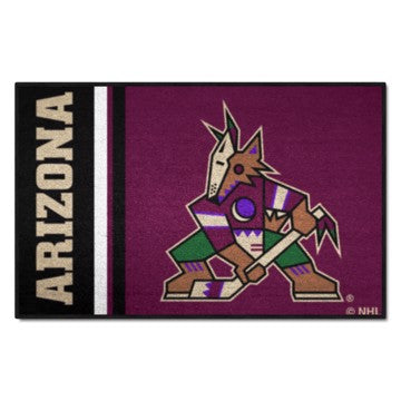 Wholesale-Arizona Coyotes Starter Mat - Uniform NHL Accent Rug - 19" x 30" SKU: 19253