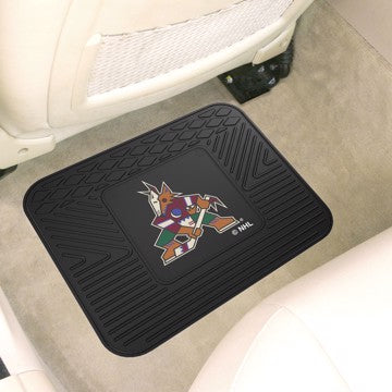 Wholesale-Arizona Coyotes Utility Mat NHL Back Seat Car Floor Mats - 1 Piece - 14" x 17" SKU: 10779