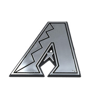 Wholesale-Arizona Diamondbacks Molded Chrome Emblem MLB Plastic Auto Accessory SKU: 60210
