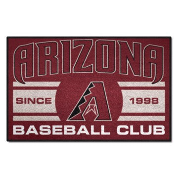 Wholesale-Arizona Diamondbacks Starter Mat - Uniform MLB Accent Rug - 19" x 30" SKU: 18459
