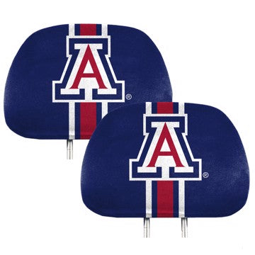 Wholesale-Arizona Printed Headrest Cover University of Arizona Printed Headrest Cover 14” x 10” - "A" Primary Logo SKU: 62035