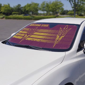 Wholesale-Arizona State Auto Shade Arizona State University Auto Shade 59" x 29.5" - Primary Logo, Alternate Logo and Wordmark SKU: 62592