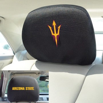 Wholesale-Arizona State Headrest Cover Arizona State University - 10"x13" SKU: 24994