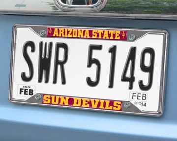 Wholesale-Arizona State License Plate Frame Arizona State University - 6.25"x12.25" SKU: 24998