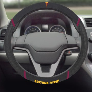 Wholesale-Arizona State Steering Wheel Cover Arizona State University - 15"x15" SKU: 25001