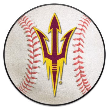 Wholesale-Arizona State Sun Devils Baseball Mat 27" diameter SKU: 17143