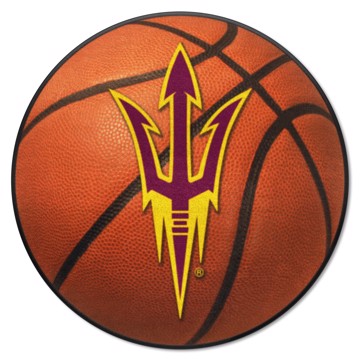 Wholesale-Arizona State Sun Devils Basketball Mat 27" diameter SKU: 17144