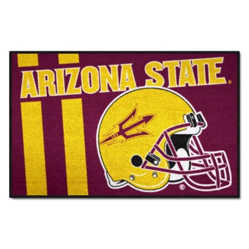 Wholesale-Arizona State Sun Devils Starter Mat - Uniform 19"x30" SKU: 18730