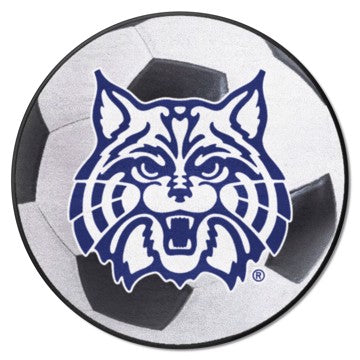 Wholesale-Arizona Wildcats Soccer Ball Mat Accent Rug - Round - 27" diameter SKU: 36616