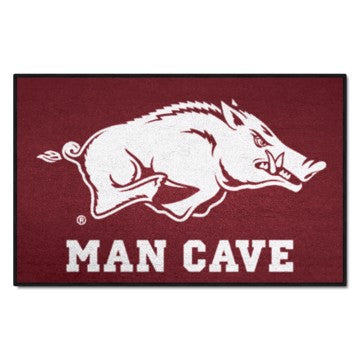 Wholesale-Arkansas Razorbacks Man Cave Starter 19"x30" SKU: 14628