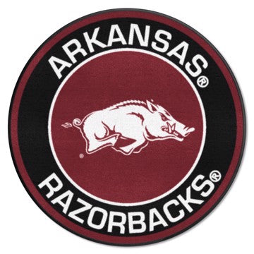 Wholesale-Arkansas Razorbacks Roundel Mat 27" diameter SKU: 18601
