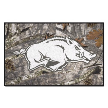 Wholesale-Arkansas Razorbacks Starter Mat - Camo 19"x30" SKU: 33974