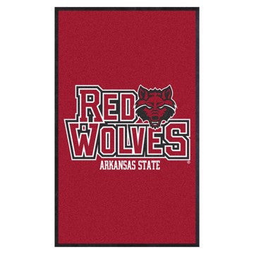 Wholesale-Arkansas State 3X5 High-Traffic Mat with Durable Rubber Backing 33.5"x57" - Portrait Orientation - Indoor SKU: 9666