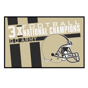 Wholesale-Army West Point Black Knights Dynasty Starter Mat 19"x30" SKU: 25950