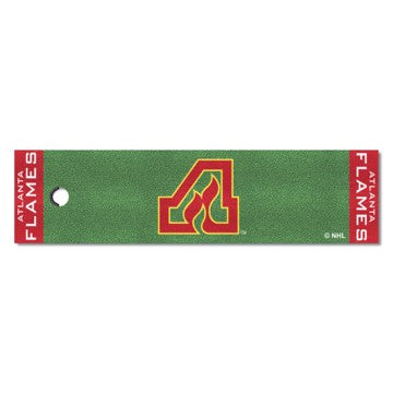 Wholesale-Atlanta Flames Putting Green Mat - Retro Collection NHL 18" x 72" SKU: 35437