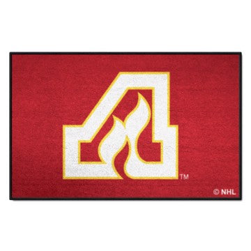 Wholesale-Atlanta Flames Starter Mat - Retro Collection NHL Accent Rug - 19" x 30" SKU: 35433