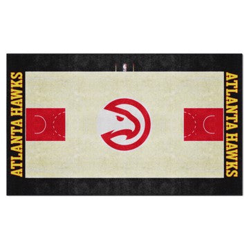 Wholesale-Atlanta Hawks 6X10 Plush NBA Plush Area Rug - 70" x 117" SKU: 34429
