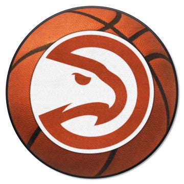 Wholesale-Atlanta Hawks Basketball Mat NBA Accent Rug - Round - 27" diameter SKU: 10221