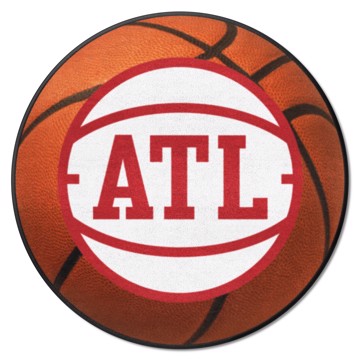 Wholesale-Atlanta Hawks Basketball Mat NBA Accent Rug - Round - 27" diameter SKU: 36869