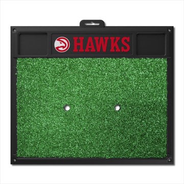 Wholesale-Atlanta Hawks Golf Hitting Mat NBA 20" x 17" SKU: 20615
