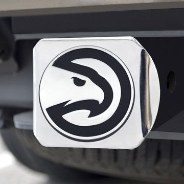 Wholesale-Atlanta Hawks Hitch Cover NBA Chrome Emblem on Chrome Hitch - 3.4" x 4" SKU: 22717