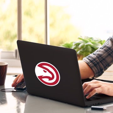 Wholesale-Atlanta Hawks Matte Decal NBA 1 piece - 5” x 6.25” (total) SKU: 63197