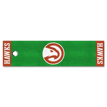 Wholesale-Atlanta Hawks Putting Green Mat NBA 18" x 72" SKU: 9202