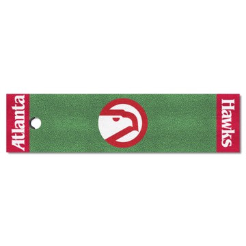 Wholesale-Atlanta Hawks Putting Green Mat - Retro Collection NBA 18" x 72" SKU: 35209