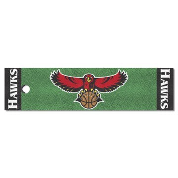 Wholesale-Atlanta Hawks Putting Green Mat - Retro Collection NBA 18" x 72" SKU: 35228