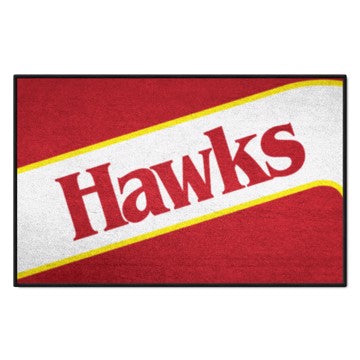 Wholesale-Atlanta Hawks Starter Mat - Retro Collection NBA Accent Rug - 19" x 30" SKU: 35206