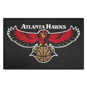 Wholesale-Atlanta Hawks Starter Mat - Retro Collection NBA Accent Rug - 19" x 30" SKU: 35224