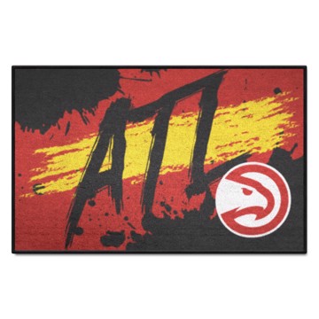 Wholesale-Atlanta Hawks Starter Mat - Slogan NBA Accent Rug - 19" x 30" SKU: 35984