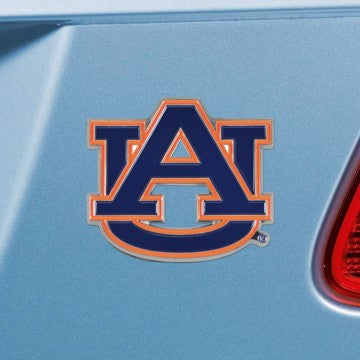 Wholesale-Auburn Emblem - Color Auburn University - 2.7"x3.2" SKU: 22201