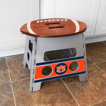 Wholesale-Auburn Folding Step Stool Auburn University - 11"x13"x3" SKU: 24586