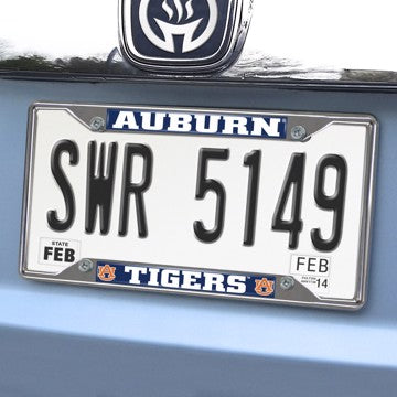 Wholesale-Auburn License Plate Frame Auburn University - 6.25"x12.25" SKU: 14787