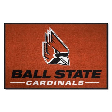 Wholesale-Ball State Cardinals Starter Mat 19"x30" SKU: 4286