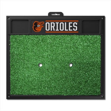 Wholesale-Baltimore Orioles Golf Hitting Mat MLB 20" x 17" SKU: 20531