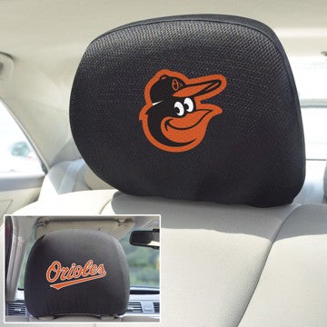 Wholesale-Baltimore Orioles Headrest Cover MLB Universal Fit - 10" x 13" SKU: 12530