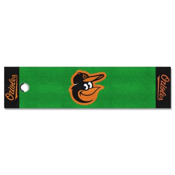 Wholesale-Baltimore Orioles Putting Green Mat MLB 18" x 72" SKU: 29217