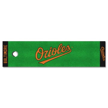 Wholesale-Baltimore Orioles Putting Green Mat MLB 18" x 72" SKU: 9047