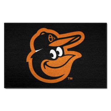 Wholesale-Baltimore Orioles Starter Mat MLB Accent Rug - 19" x 30" SKU: 15171