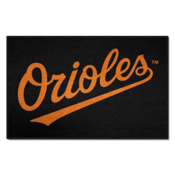 Wholesale-Baltimore Orioles Starter Mat MLB Accent Rug - 19" x 30" SKU: 6323