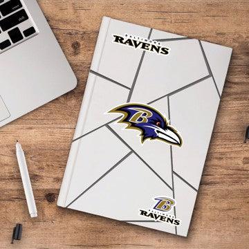 Wholesale-Baltimore Ravens Decal 3-pk NFL 3 Piece - 5” x 6.25” (total) SKU: 60946
