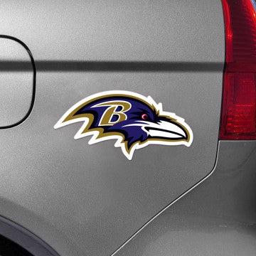 Wholesale-Baltimore Ravens Large Team Logo Magnet NFL Magnet 10" (8.8046" x 9.2077") SKU: 32355