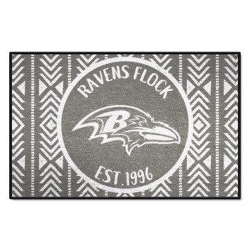 Wholesale-Baltimore Ravens Southern Style Starter Mat NFL Accent Rug - 19" x 30" SKU: 26160