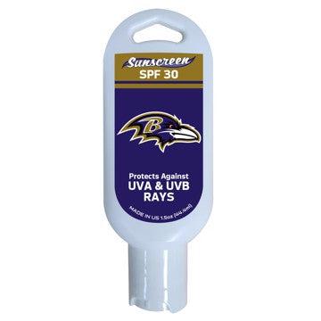 Wholesale-Baltimore Ravens Sunscreen NFL SPF 30 - Citrus Coconut Scent - 1.5oz SKU: 34611
