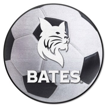 Wholesale-Bates College Bobcats Soccer Ball Mat 27" diameter SKU: 21436