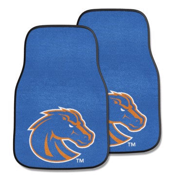Wholesale-Boise State Broncos 2-pc Carpet Car Mat Set 17in. x 27in. - 2 Pieces SKU: 5192