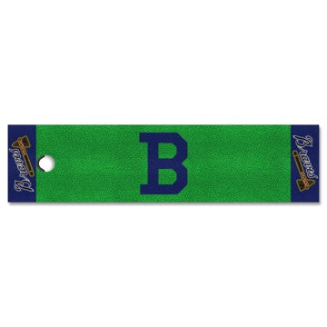 Wholesale-Boston Braves Putting Green Mat - Retro Collection MLB 18" x 72" SKU: 1846