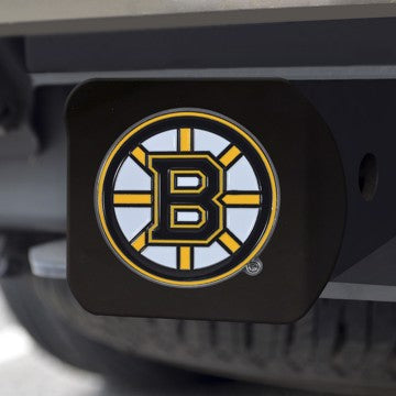 Wholesale-Boston Bruins Hitch Cover NHL Color Emblem on Black Hitch - 3.4" x 4" SKU: 22757
